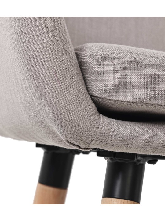 Barkruk Grant stof, taupe