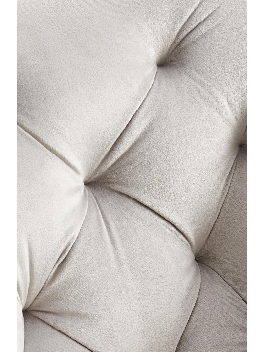 Eetkamerstoel Antigo fluweel, grijs