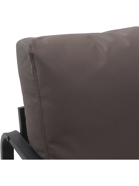 Ligstoel Manea kunstleer, bruin Ligstoel Manea kunstleer, bruin