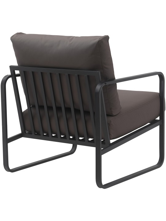 Ligstoel Manea kunstleer, bruin Ligstoel Manea kunstleer, bruin