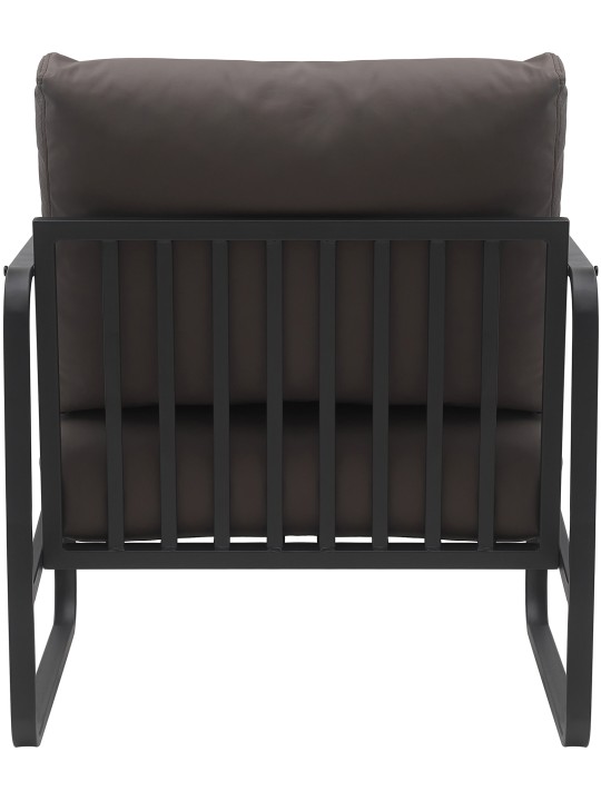 Ligstoel Manea kunstleer, bruin Ligstoel Manea kunstleer, bruin