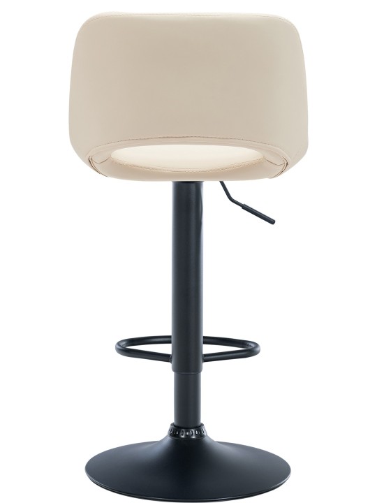 Barkruk Camden kunstleer, crème