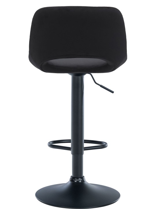 Barkruk Camden fluweel, zwart Barkruk Camden fluweel, zwart