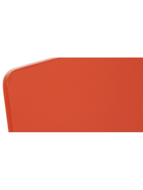 Set van 4 Pepe bezoekersstoelen, oranje Set van 4 Pepe bezoekersstoelen, oranje