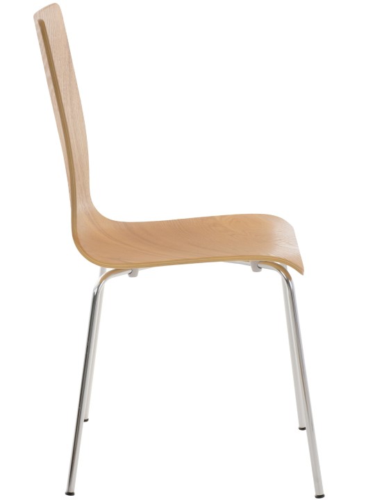 Set van 4 Pepe bezoekersstoelen, eiken Set van 4 Pepe bezoekersstoelen, eiken