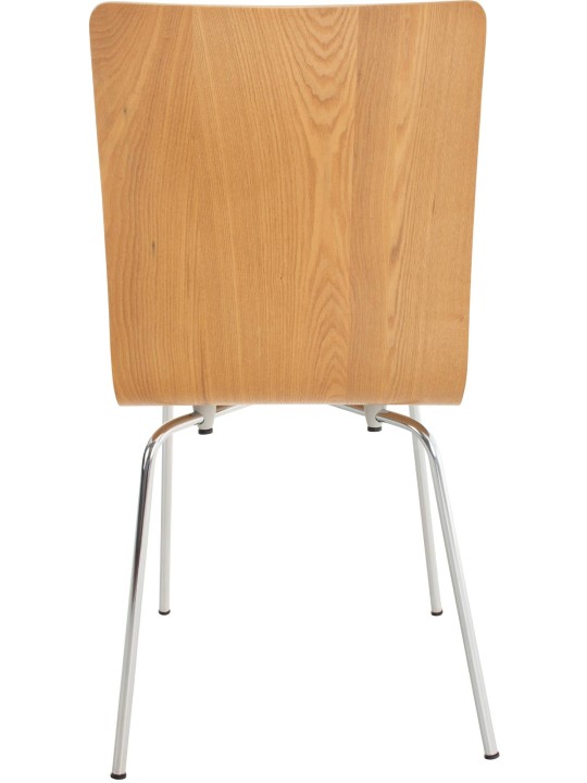 Set van 4 Pepe bezoekersstoelen, eiken Set van 4 Pepe bezoekersstoelen, eiken