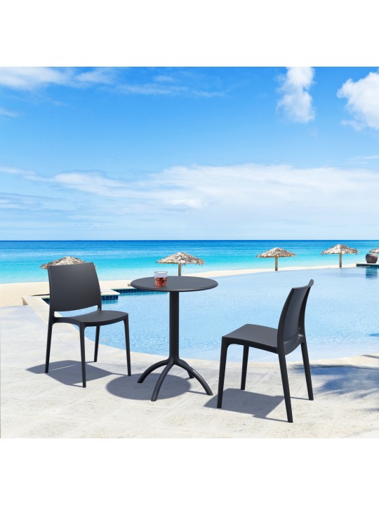 Set van 2 stoelen Maya, olijfgroen Set van 2 stoelen Maya, olijfgroen