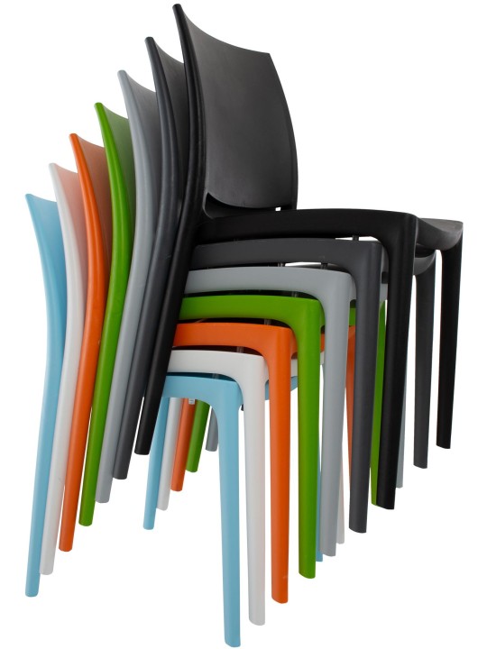 Set van 2 stoelen Maya, olijfgroen Set van 2 stoelen Maya, olijfgroen