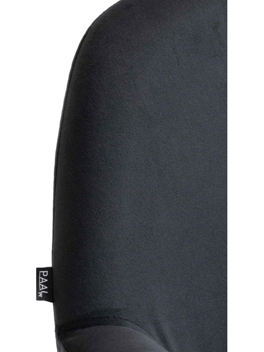 Barkruk Braga Goud Fluweel, zwart