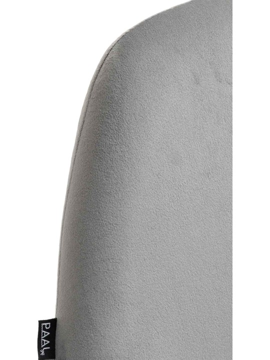 Set van 2 barkrukken Braga goud fluweel, grijs