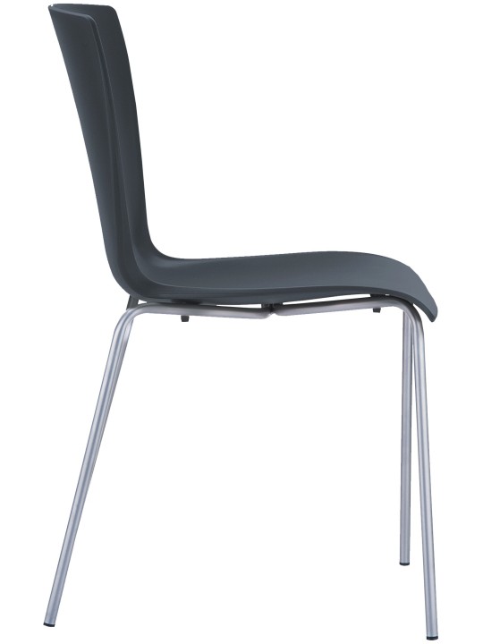 Set van 2 stoelen MIO, zwart