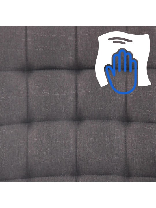 Bureaustoel Terni stof, donkergrijs