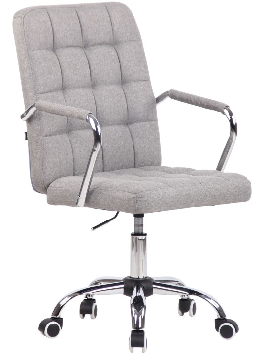 Bureaustoel Terni stof, grijs