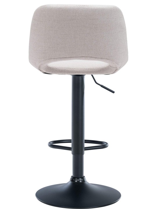 Set van 2 barkrukken Camden stof, crème