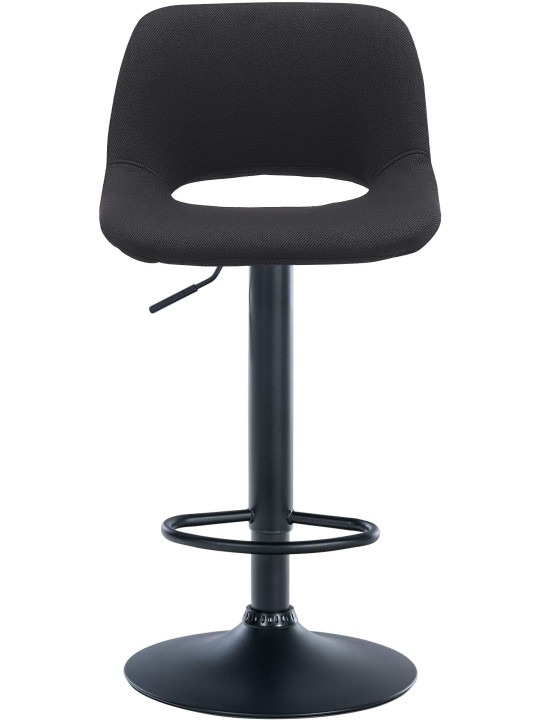 Set van 2 barkrukken Camden stof, zwart