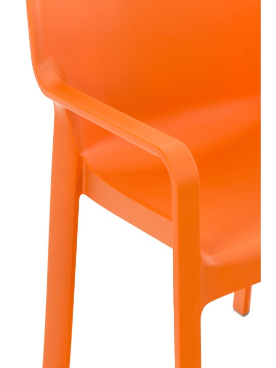 Set van 4 stoelen Diva, oranje Set van 4 stoelen Diva, oranje