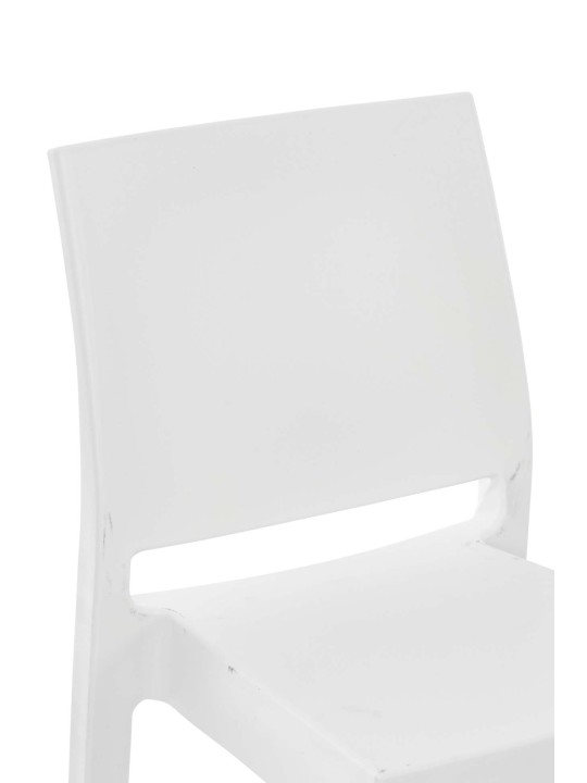 Set van 4 barkrukken Maya, wit