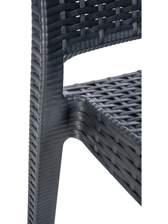 Set van 4 barkrukken Jamaica, donkergrijs Set van 4 barkrukken Jamaica, donkergrijs