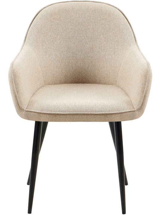 Eetkamerstoel Boise stof, taupe