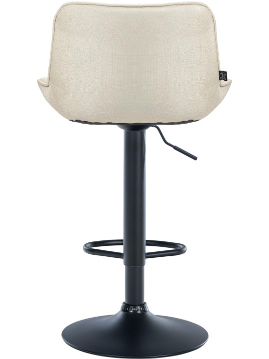 Set van 2 barkrukken Vonore stof, crème Set van 2 barkrukken Vonore stof, crème