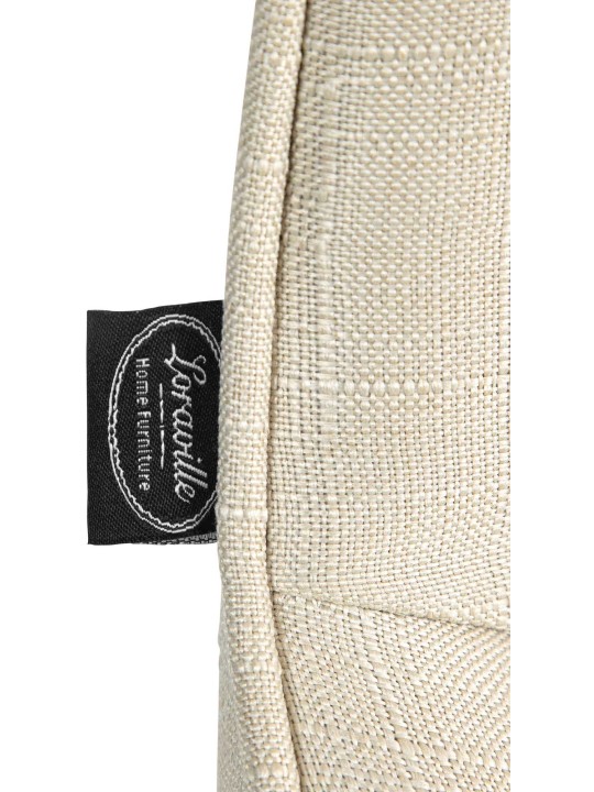 Set van 2 barkrukken Vonore stof, crème Set van 2 barkrukken Vonore stof, crème