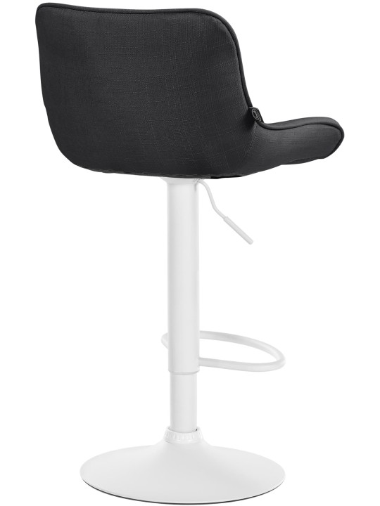 Set van 2 barkrukken Vonore stof, donkergrijs