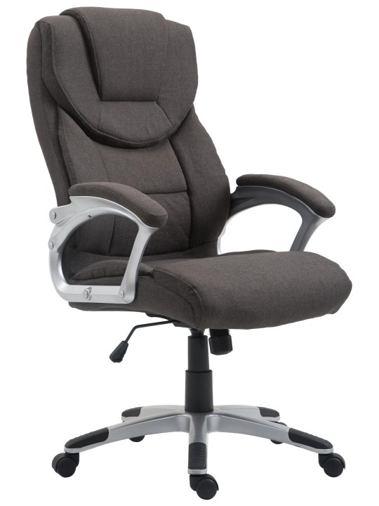 Bureaustoel Texas V2 stof, donkergrijs