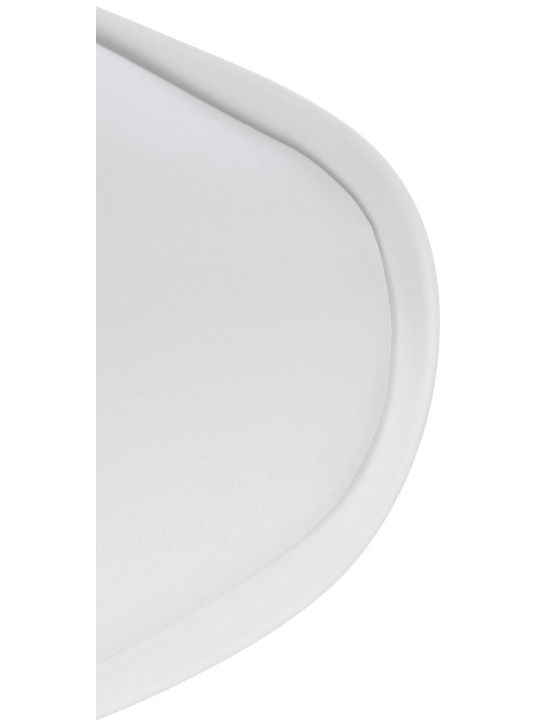 Set van 2 barkrukken Gilbert kunststof, wit