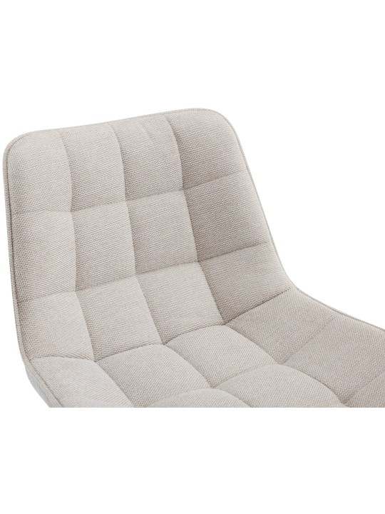 Set van 2 barkrukken Dartford stof, crème