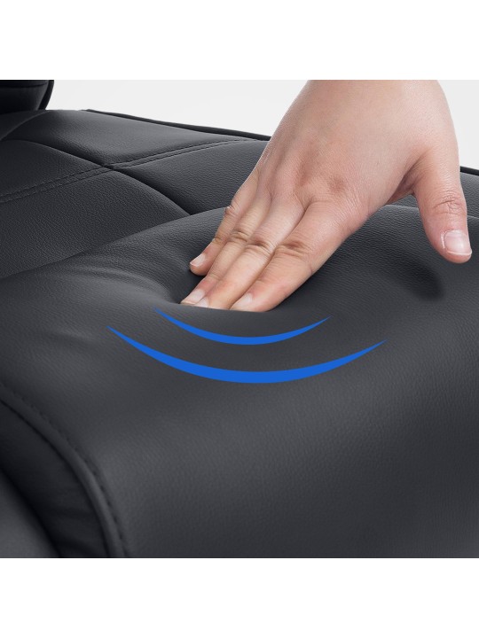 Bezoekersstoel Attila, zwart