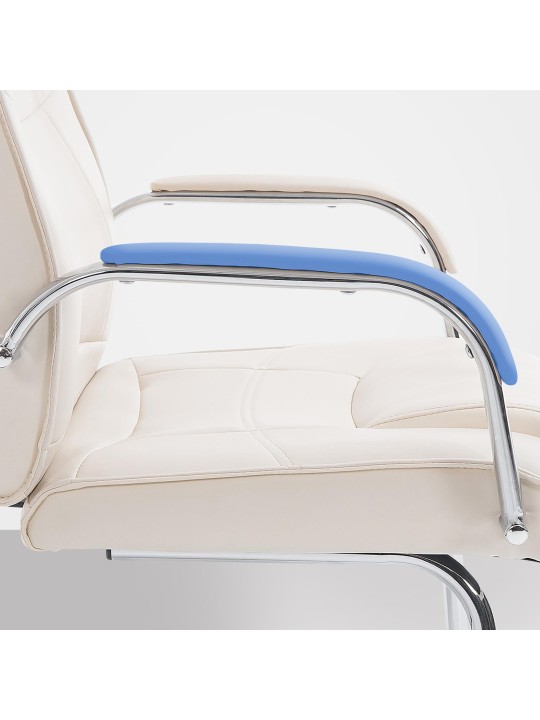 Bezoekersstoel Attila, crème