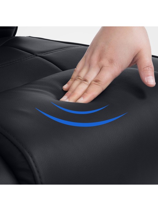 Bezoekersstoel Attila, zwart/zwart