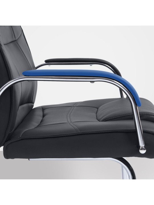 Set van 2 stoelen Attila, zwart