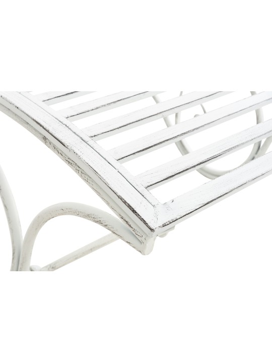 Tuinligstoel Amiens, antiek wit Tuinligstoel Amiens, antiek wit