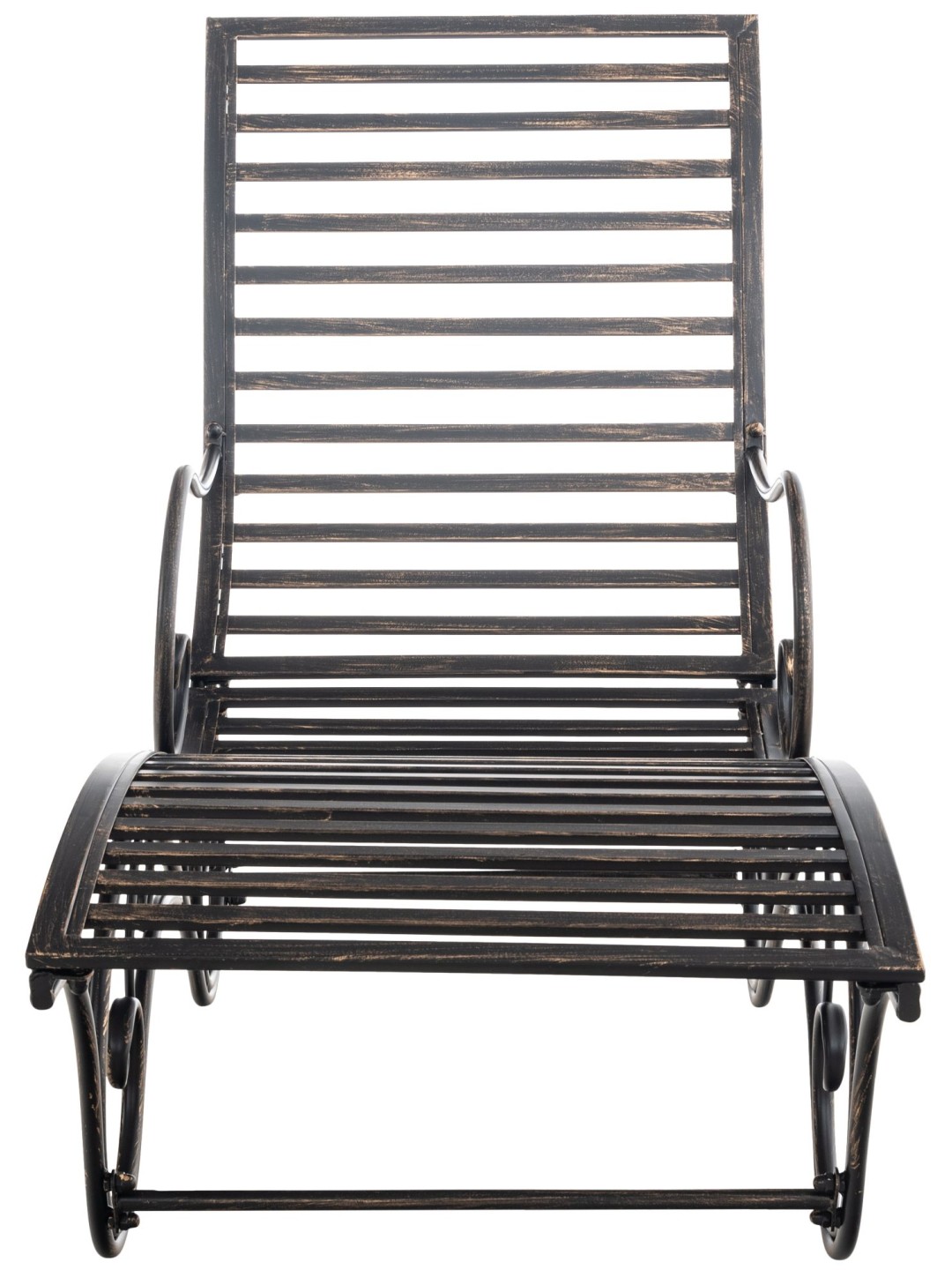 Tuinligstoel Amiens, brons