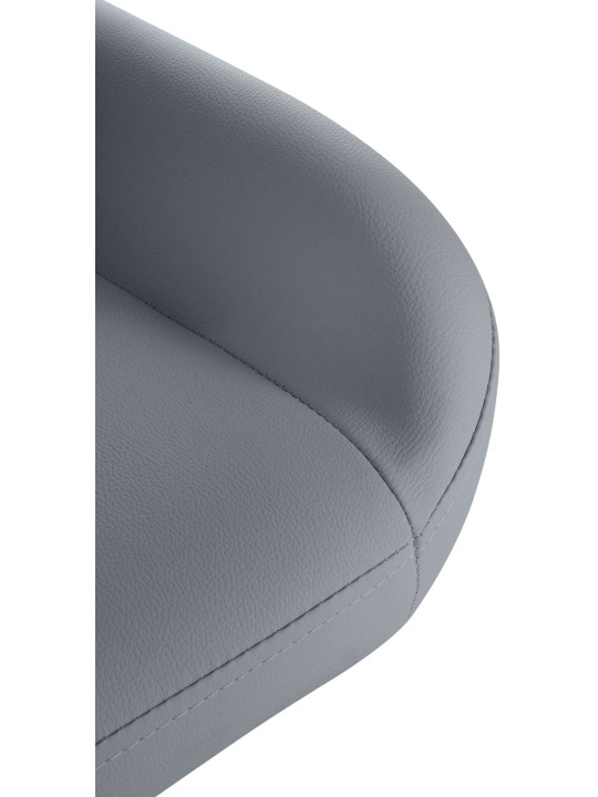 Barkruk Braga Goud kunstleer, grijs