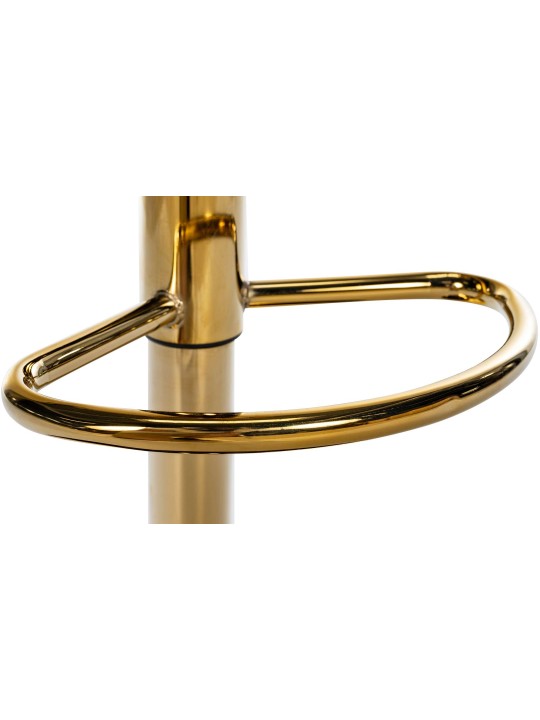 Set van 2 barkrukken Braga goud kunstleer, rood