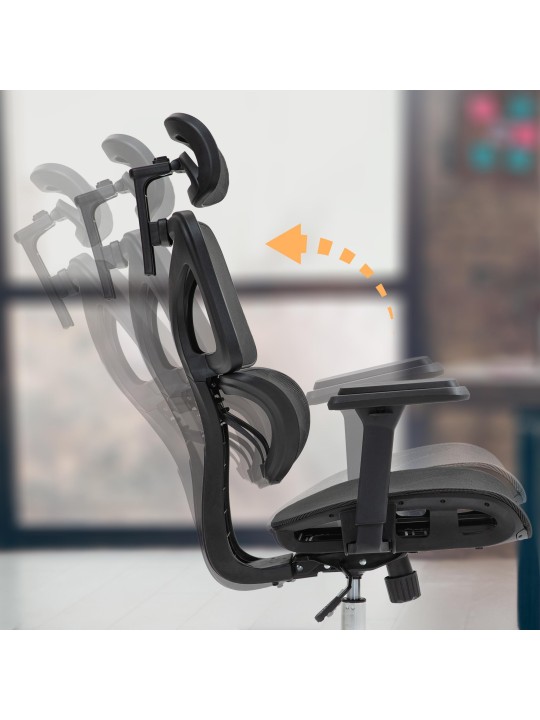 Bureaustoel Deshler, zwart