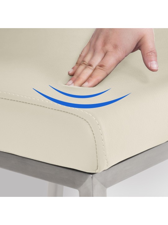 Colmar eetkamerstoel, crème