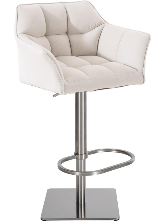 Barkruk Damaso E stof, wit Barkruk Damaso E stof, wit