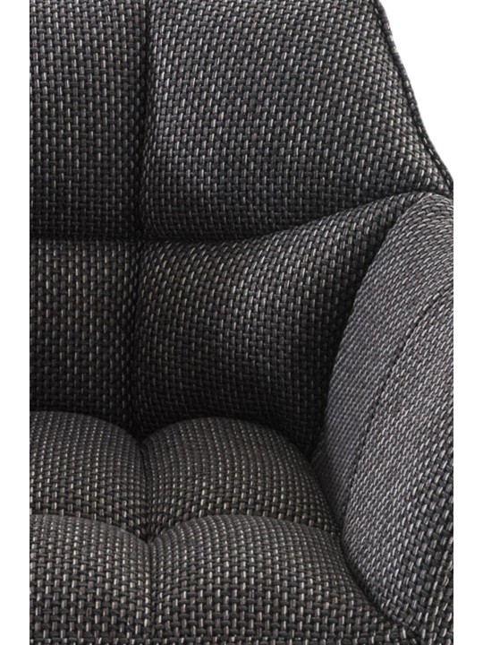 Barkruk Damaso B stof, titaniumgrijs Barkruk Damaso B stof, titaniumgrijs