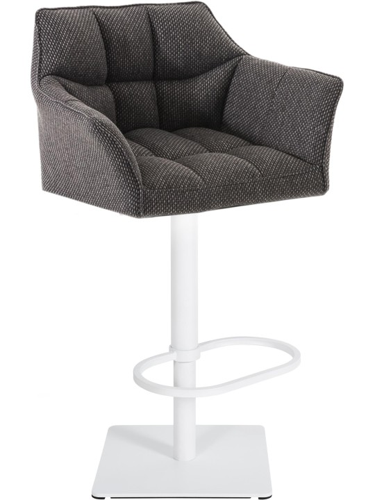 Barkruk Damaso W stof, titaniumgrijs Barkruk Damaso W stof, titaniumgrijs