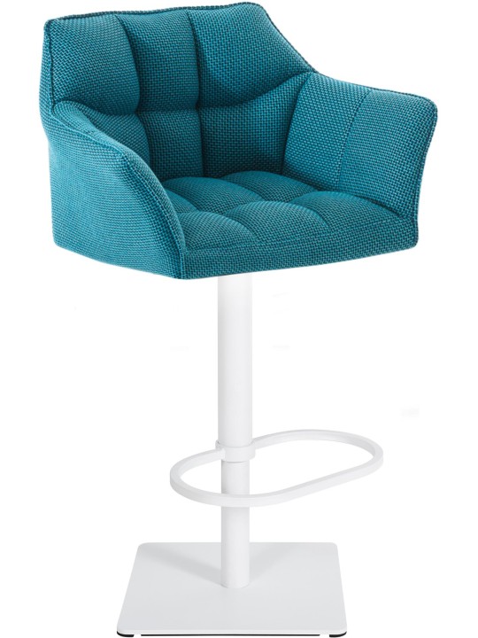 Barkruk Damaso W stof, turquoise Barkruk Damaso W stof, turquoise