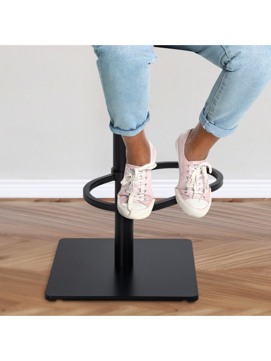 Set van 2 barkrukken Damaso stof, terrabruin