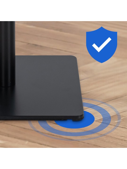 Set van 2 barkrukken Damaso stof, terrabruin