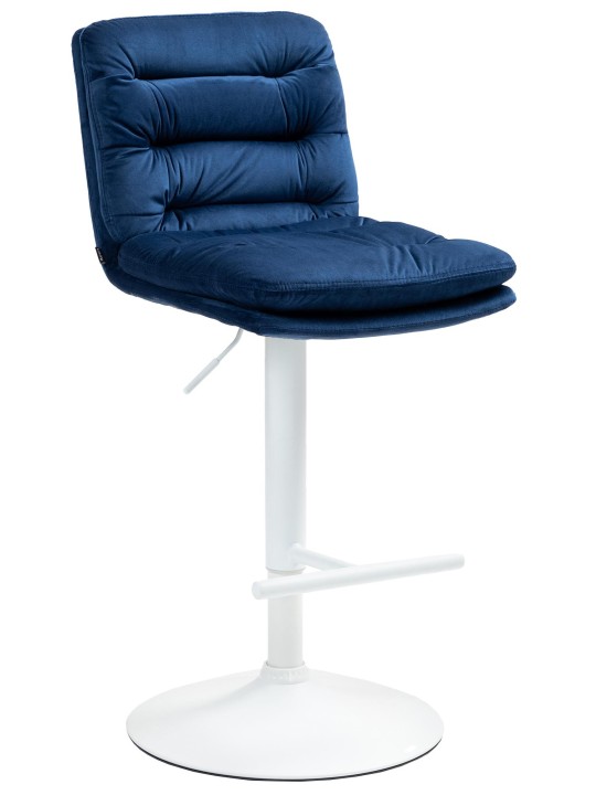 Barkruk Damar fluweel, blauw Barkruk Damar fluweel, blauw