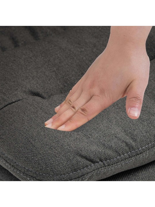 Barkruk Damar stof, donkergrijs Barkruk Damar stof, donkergrijs