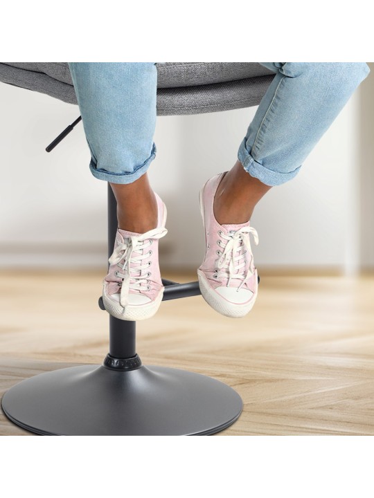 Barkruk Damar stof, grijs Barkruk Damar stof, grijs