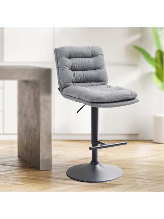 Barkruk Damar stof, grijs Barkruk Damar stof, grijs