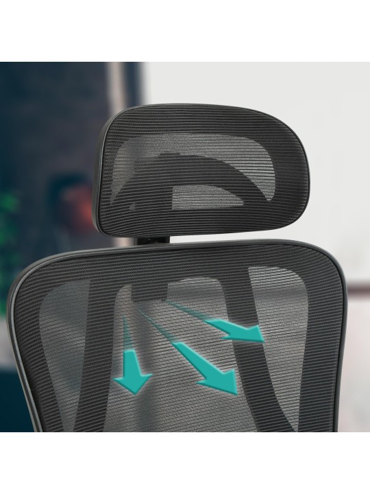 Bureaustoel Bryden, zwart